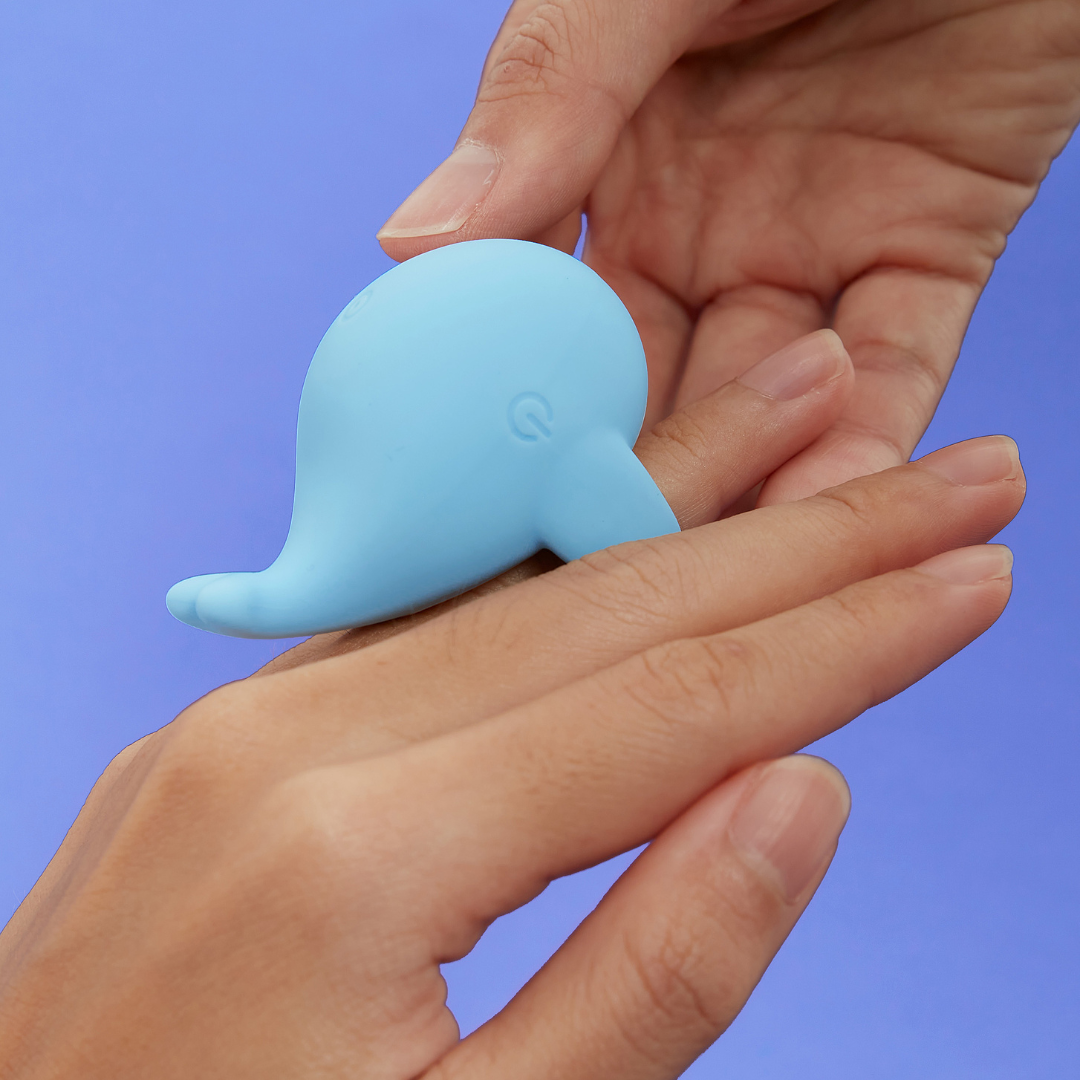 The Whale - Finger-Ring Vibrator That Brings You Waves Of Pleasure genvie The Whale - Finger-Ring Vibrator That Brings You Waves Of Pleasure genvie